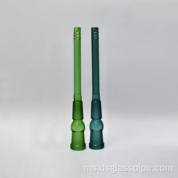 Pilihan warna disesuaikan 14/19mm Downstem Glass untuk Merokok